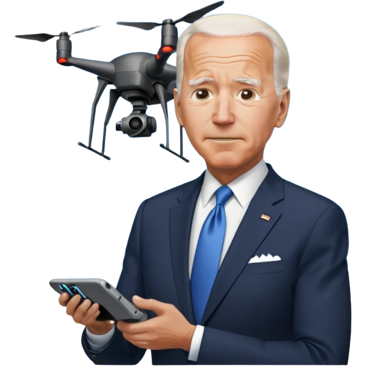 biden drone emoji