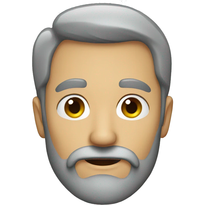 Grey beard emoji