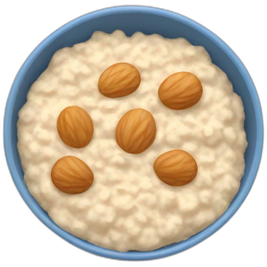 bowl of oatmeal emoji