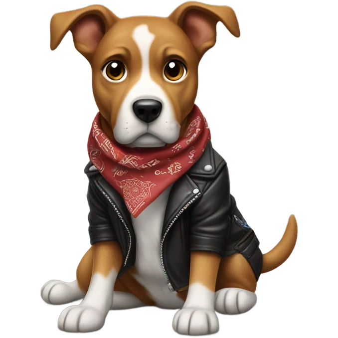 dog in a gang emoji