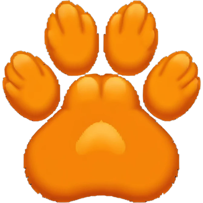 cat pixel paw emoji