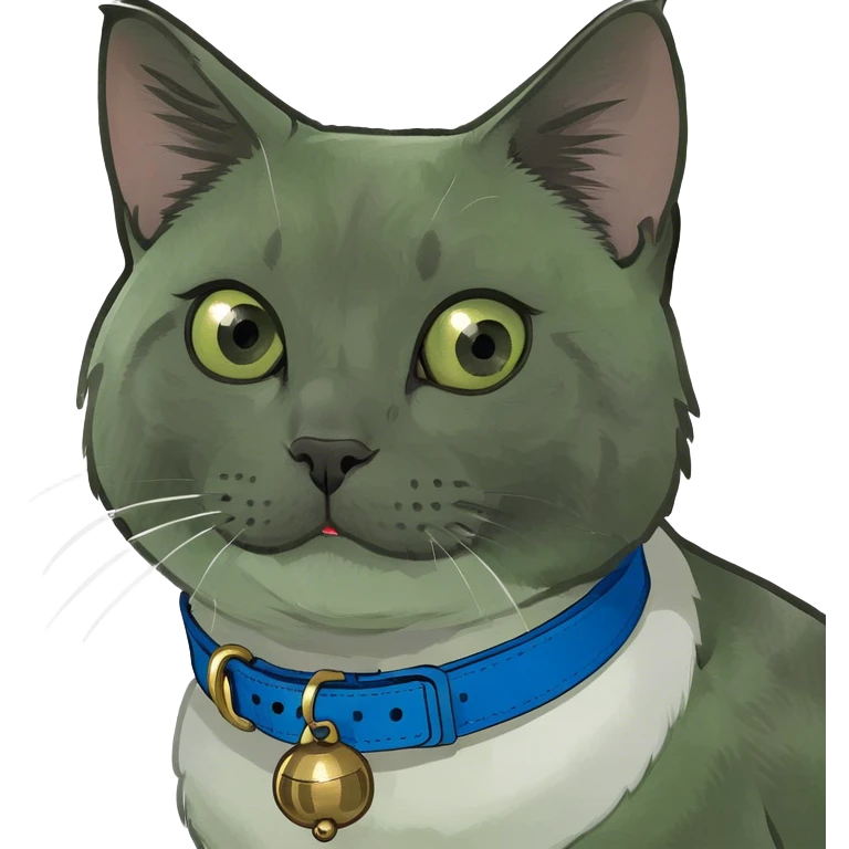 grey cat emoji