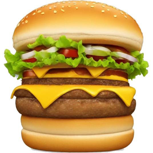 Burger  emoji