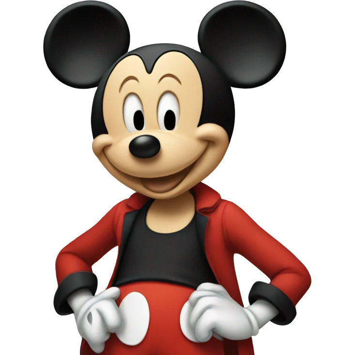 Mickey Mouse emoji