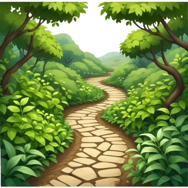 overgrown path emoji