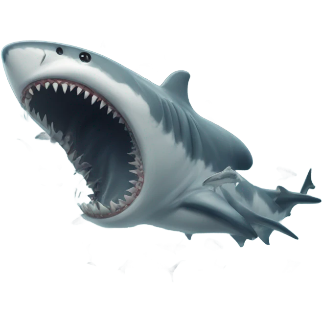 Shark tornado emoji