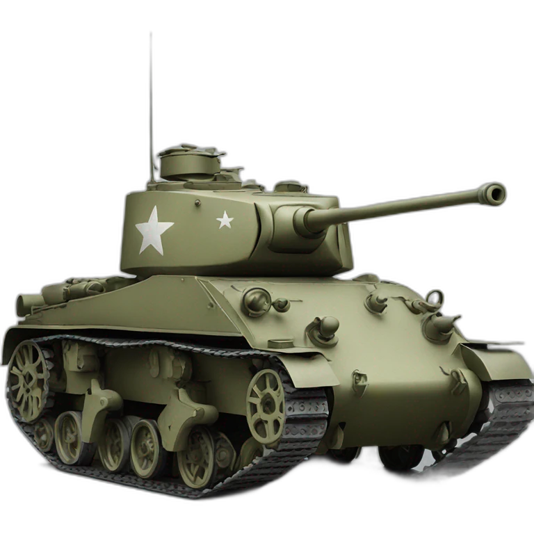 Sherman tank emoji