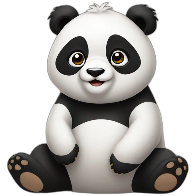 panda moine wow emoji