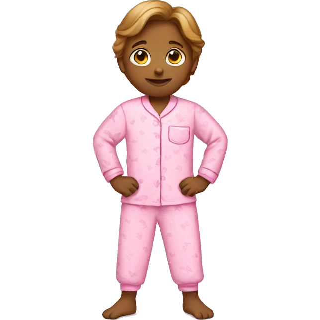 Pink pajamas emoji