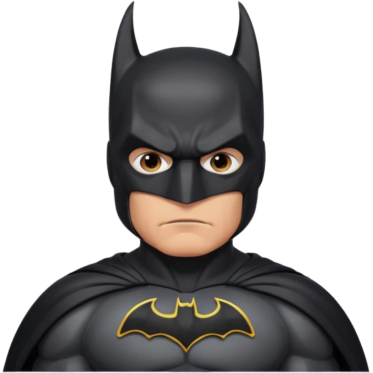 Gigachad gibi mogglayan batman emoji