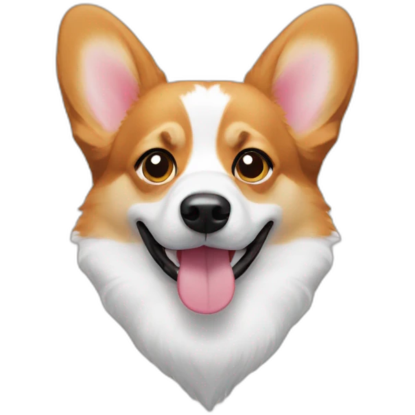 corgi heart eyes emoji