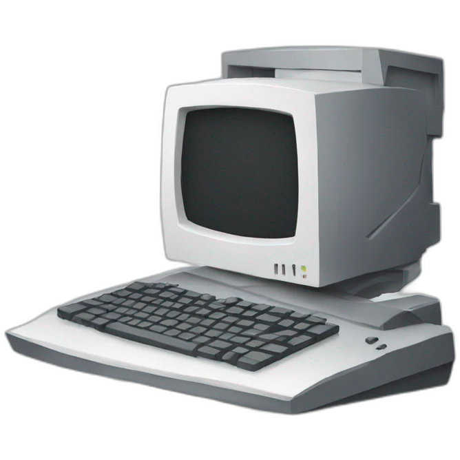 broken computer emoji