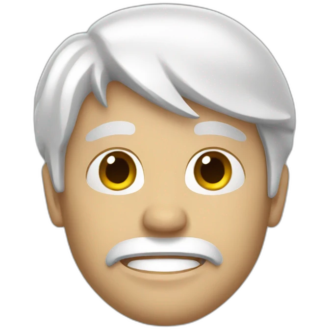 White rock emoji emoji