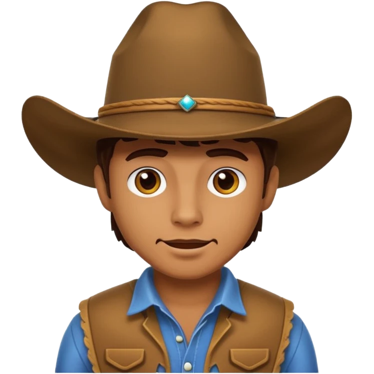 Beast with cowboy hat on  emoji