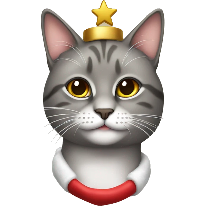 A christimas cat emoji