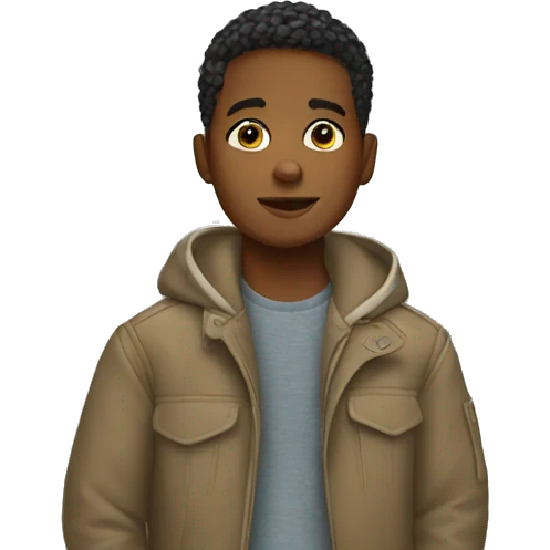 Boy in new york emoji