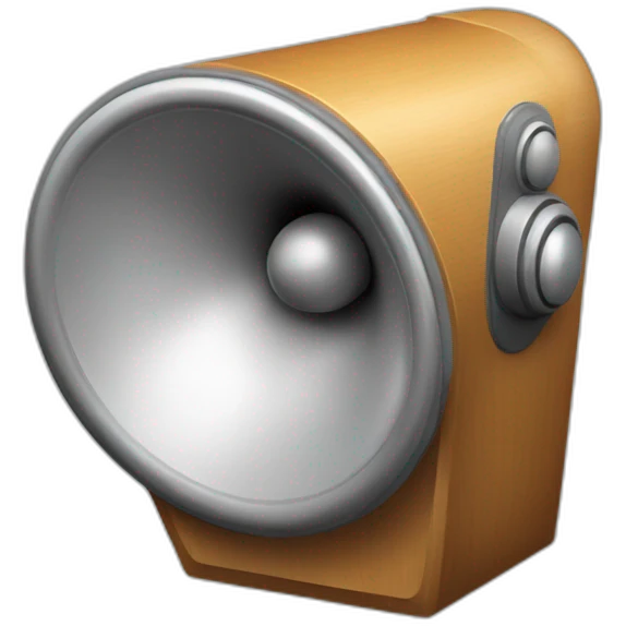 loud speaker emoji