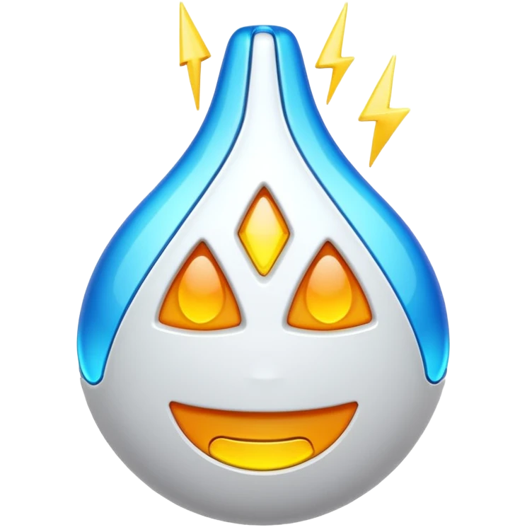 rayo en 3d emoji