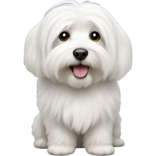 Coton de tulear emoji