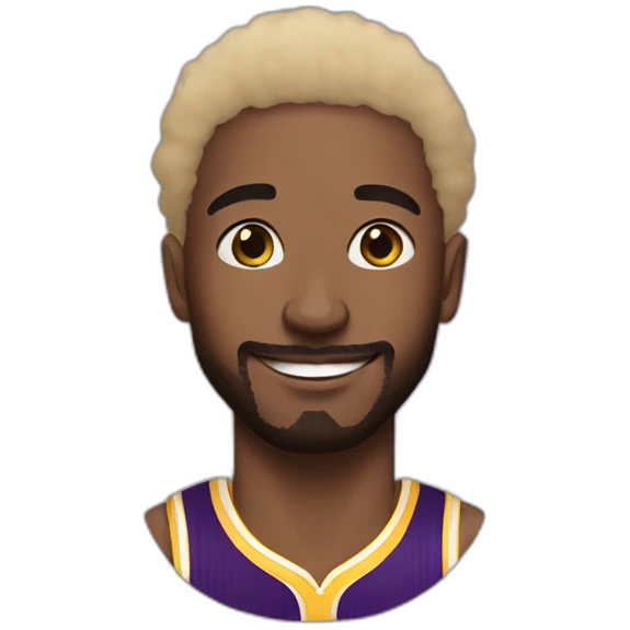 Kobe afro emoji
