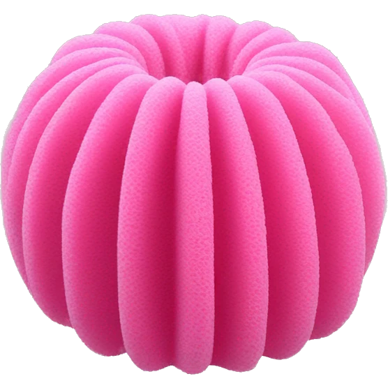 pink mesh sponge loofah emoji