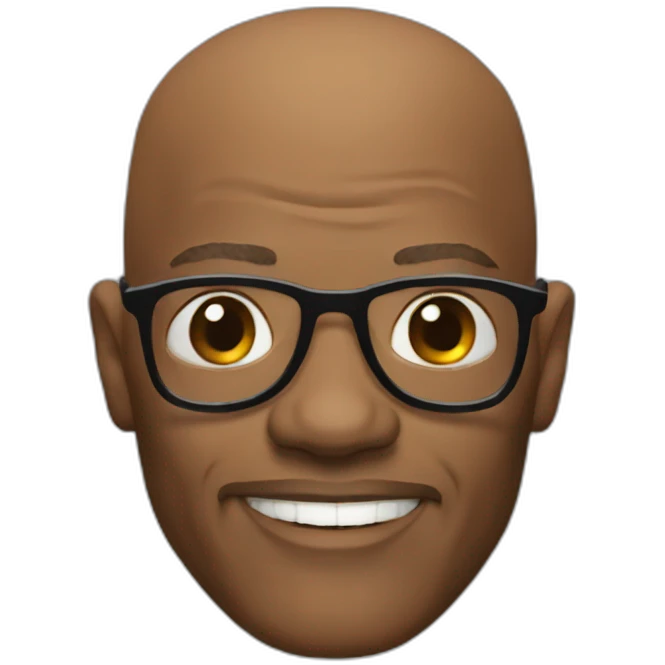 Samuel L. Jackson bald head emoji