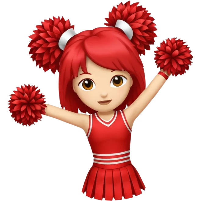 cheerleader pom pom emoji