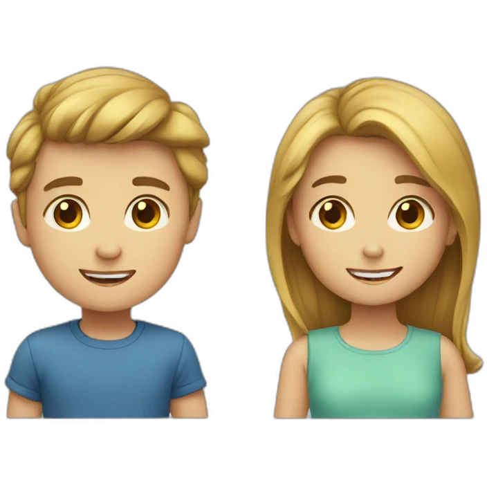 Boy and Girl emoji