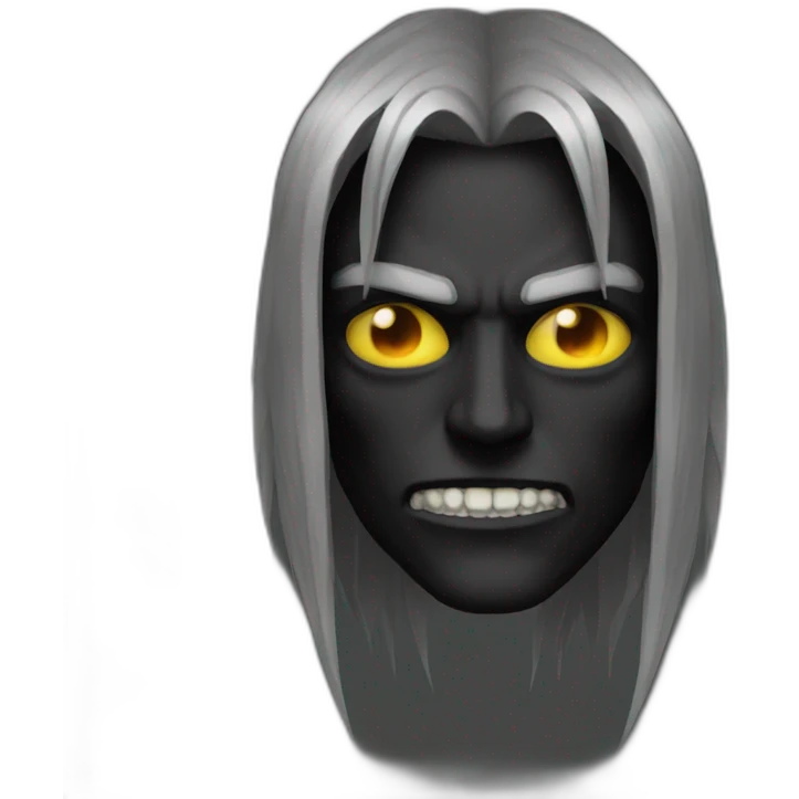 Black metal emoji