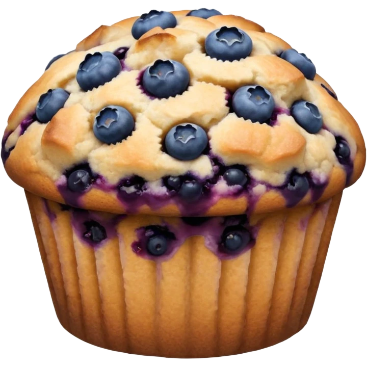 Blueberry Muffin emoji