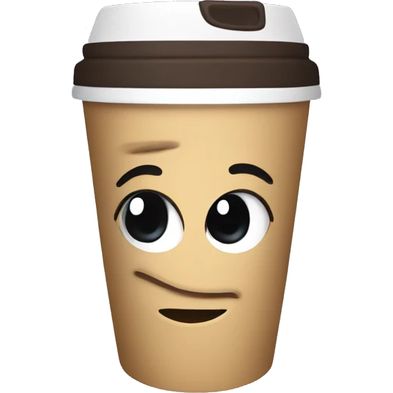 Reusable cup cool emoji