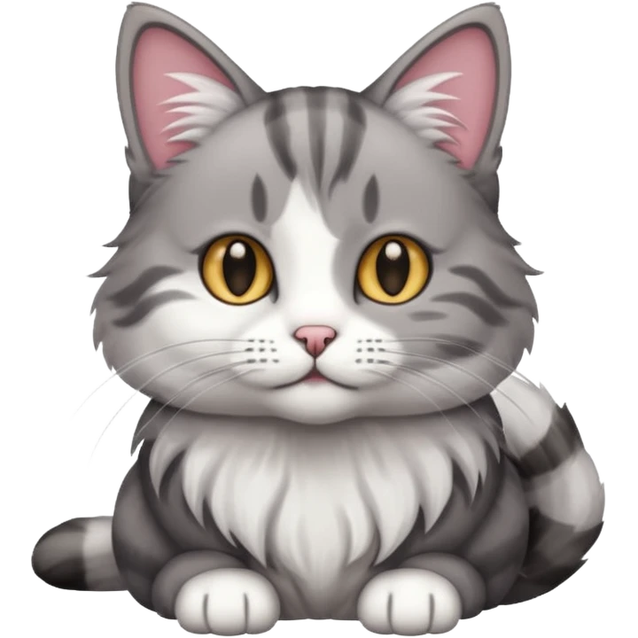 Bobtailed cat emoji