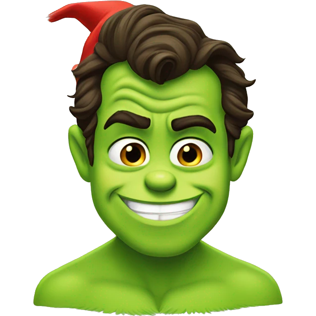 henry cavill as grinch emoji