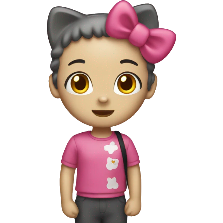 Hello kitty emoji
