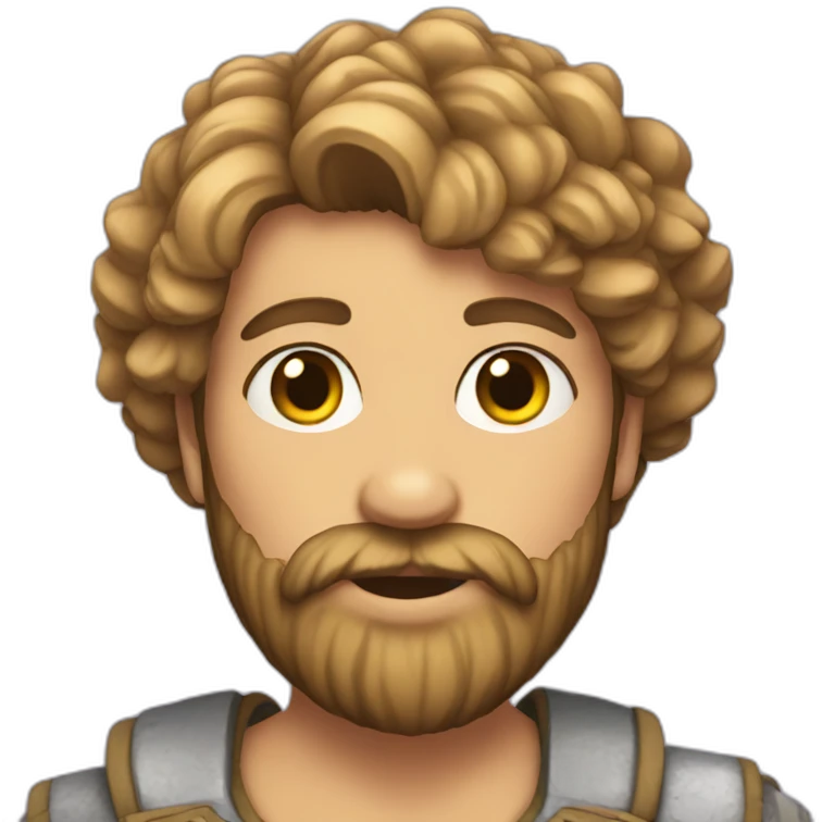 Beardy queen emoji
