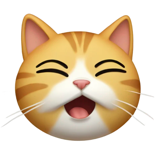 Cat crying emoji