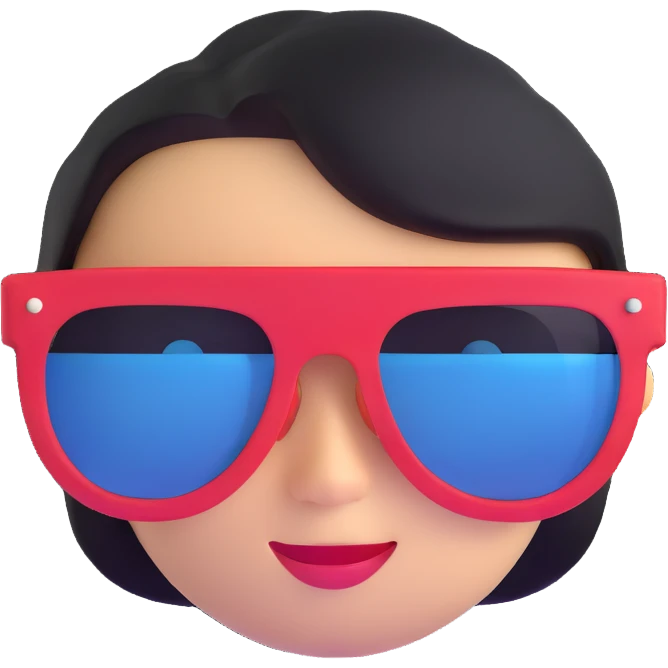 cool sunglasses face emoji