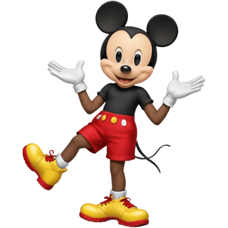 Mickey mouse emoji