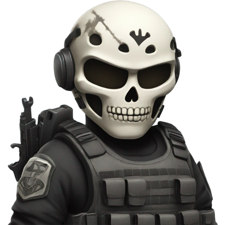 ghost from call of duty emoji