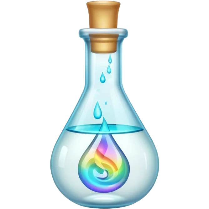 Potion – Glass vial filled  emoji