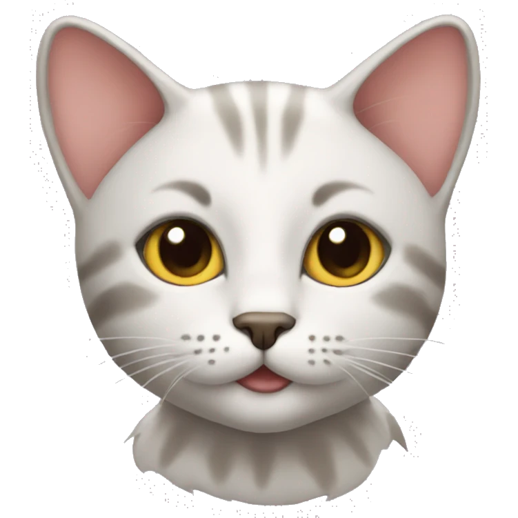 Sweet cat emoji