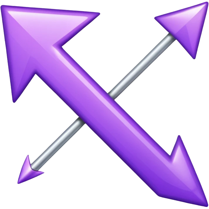 seta para direita roxa emoji