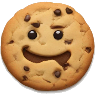 Cookies on a desert platter  emoji