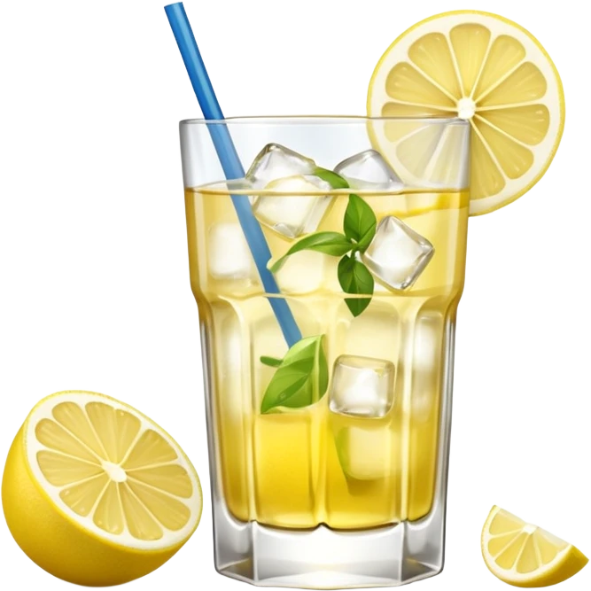 Spritz St-Germain avec citron et glaçons emoji
