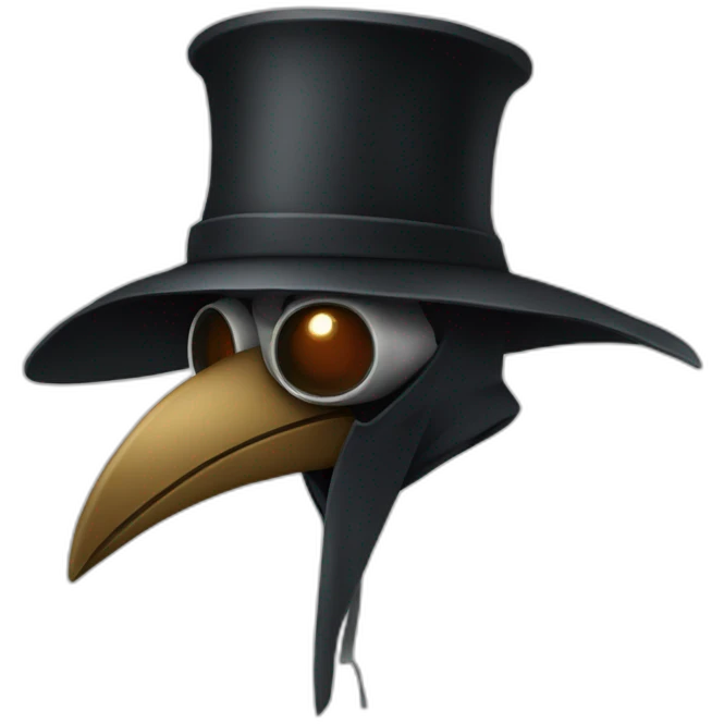 plague doctor party emoji