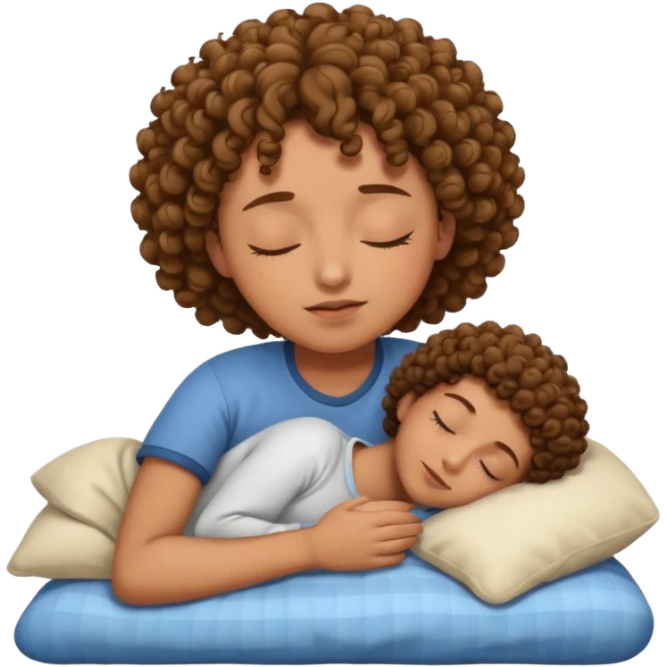 🧑🏽‍🦱💤 emoji