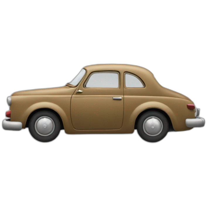 UNE VOITUR DANS UN CANP emoji