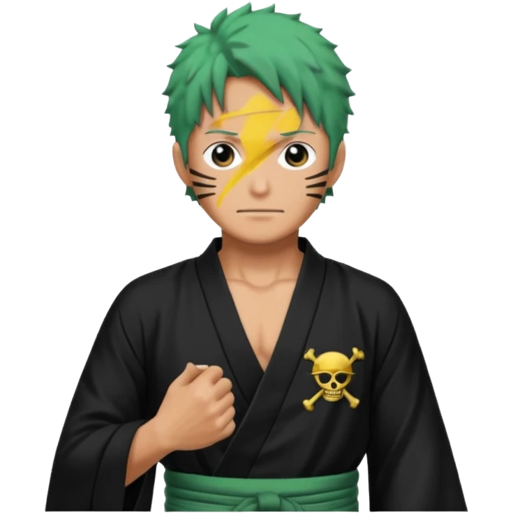 one piece zoro in land of wano emoji
