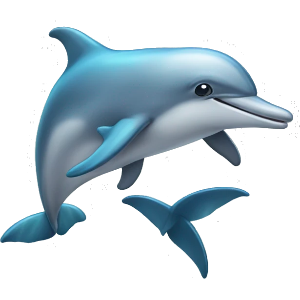 dolphin with wings emoji