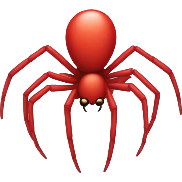 Red spider emoji